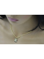 14K Yellow Gold Mary Icon Medallion Pendant pm025y