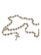 Yellow rose gold rosary chain ★ russiangold.com ★ Gold 585 333 Low price