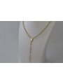 Yellow rose gold rosary chain ★ russiangold.com ★ Gold 585 333 Low price