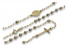 "14K Yellow Gold Rosary Chain Necklace" rcc014yw