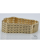 Pulsera ★ de oro rosa amarillo russiangold.com ★ Oro 585 333 Precio bajo