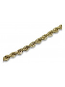 Yellow rose gold chain ★ russiangold.com ★ Gold 585 333 Low price