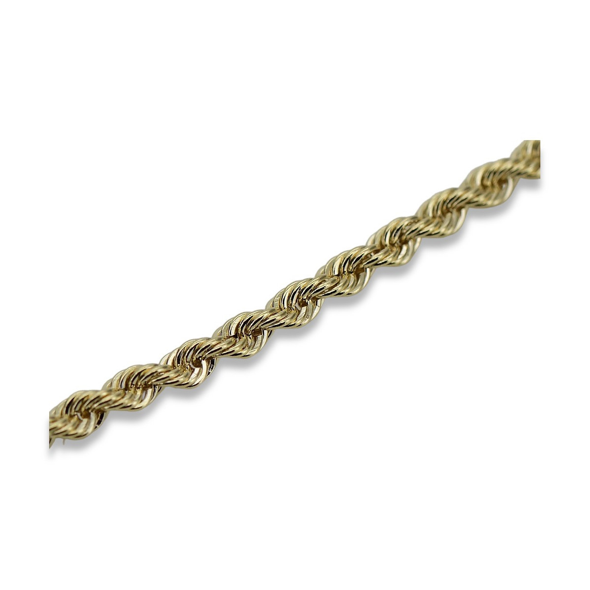 Yellow rose gold chain ★ russiangold.com ★ Gold 585 333 Low price