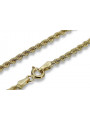 Yellow rose gold chain ★ russiangold.com ★ Gold 585 333 Low price