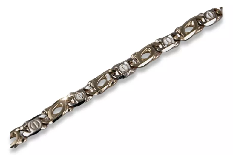 Yellow rose gold bracelet ★ russiangold.com ★ Gold 585 333 Low price