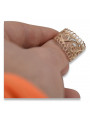 Russisch Sowjet rosa 14 Karat 585 gold Vintage Ring vrn003