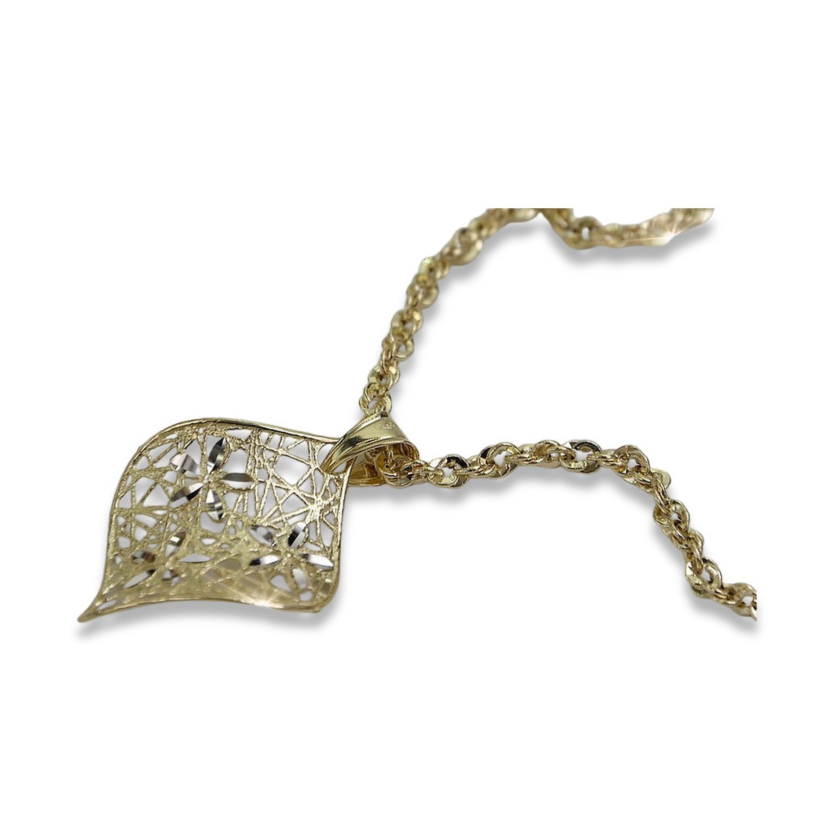 Pendentif ★ en or zlotychlopak.pl ★ Echantillon d’or 585 333 prix bas