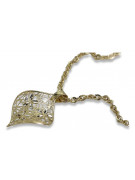 Gold pendant pendant ★ zlotychlopak.pl ★ Gold hallmark 585 333 low price