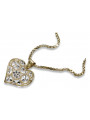 Gold pendant pendant ★ zlotychlopak.pl ★ Gold hallmark 585 333 low price