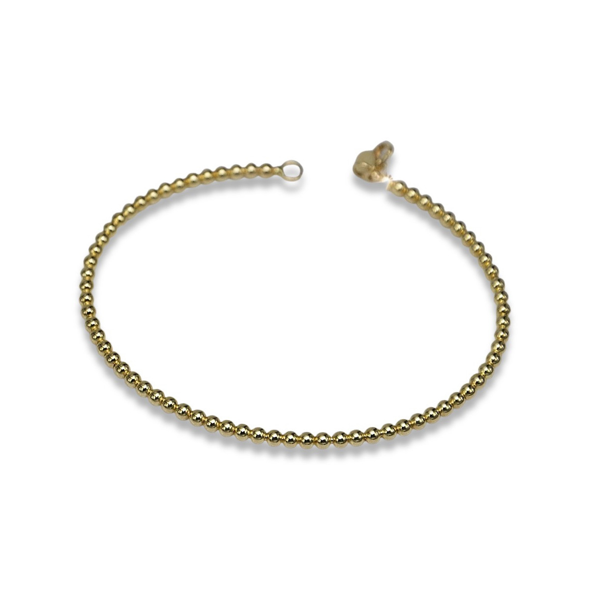 Bracelet en or jaune et blanc italien cb131yw