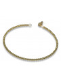 14 Karat Gelbgold Fantasie Armband mit verschiedenen Steinen cfb017y