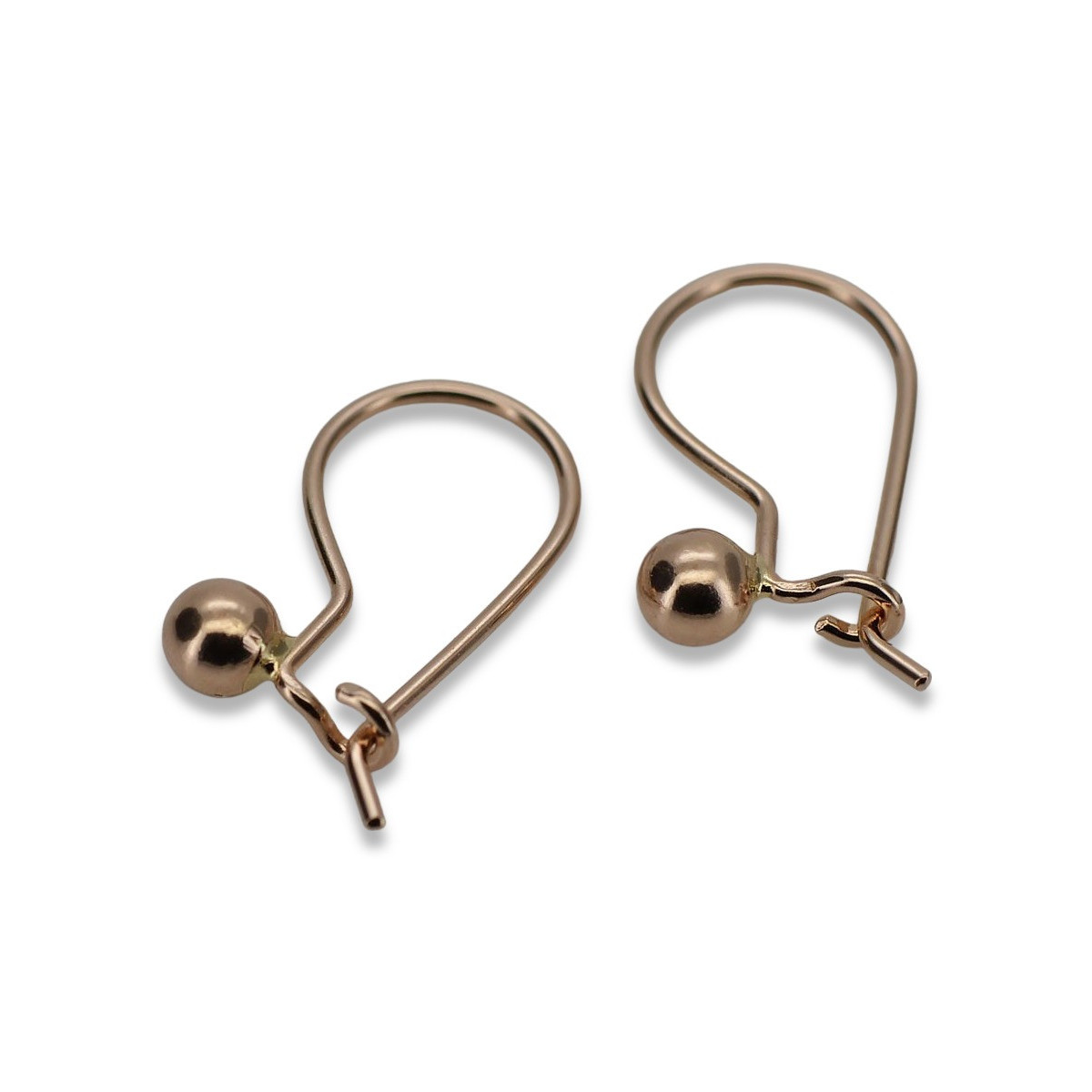 Boucles d’oreilles en or zlotychlopak.pl ★ Échantillon d’or ★ 585 333 Prix bas!