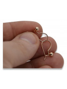 Pendientes de oro zlotychlopak.pl Muestra de ★ oro 585 333 ¡★ Precio bajo!