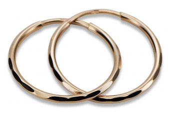 Pendientes de oro zlotychlopak.pl Muestra de ★ oro 585 333 ¡★ Precio bajo!
