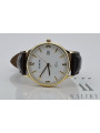 Gold men's watch Geneve ★ zlotychlopak.pl ★ Gold purity 585 333 Low Price!