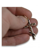 Orthodoxes Goldkreuz ★ russiangold.com ★ Gold 585 333 Niedriger Preis