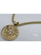 Gold pendant pendant ★ zlotychlopak.pl ★ Gold hallmark 585 333 low price