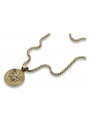 Gold pendant pendant ★ zlotychlopak.pl ★ Gold hallmark 585 333 low price