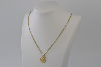 Colgante ★ de oro zlotychlopak.pl ★ Sello de oro 585 333 bajo precio