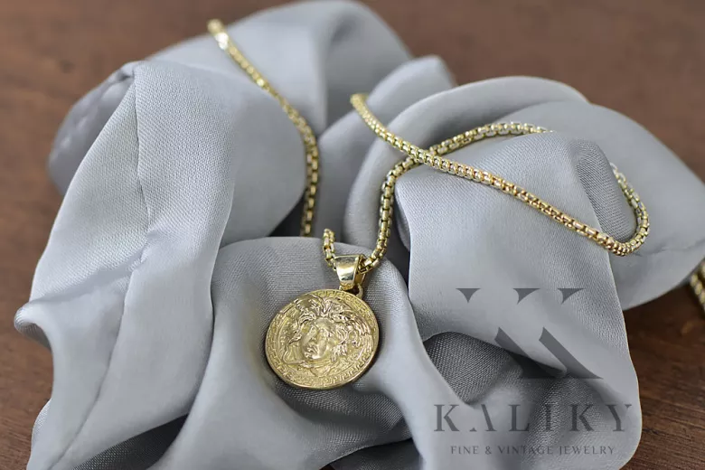 Gold pendant pendant ★ zlotychlopak.pl ★ Gold hallmark 585 333 low price