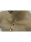 Croix orthodoxe en or ★ russiangold.com ★ Or 585 333 Petit prix