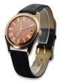 Vintage Rose 14K Gold Men's Poliot Watch vw035