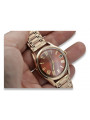 Elegant 14k Gold Vintage Rose Men's Watch vw003r&mbw009r