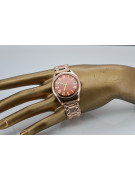 Reloj vintage de oro 14k para hombre con rosa - 585 vw003r&mbw009r