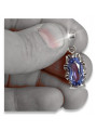 Sterling Silver 925 Multi-Stone Pendant with Alexandrite & Gemstones vpc009s