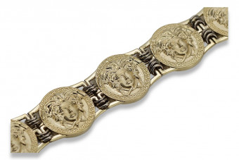 Pulsera de oro rosa amarillo ★ russiangold.com ★ Oro 585 333 Precio bajo