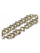 Yellow rose gold chain ★ russiangold.com ★ Gold 585 333 Low price