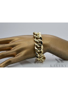 Yellow rose gold bracelet ★ russiangold.com ★ Gold 585 333 Low price