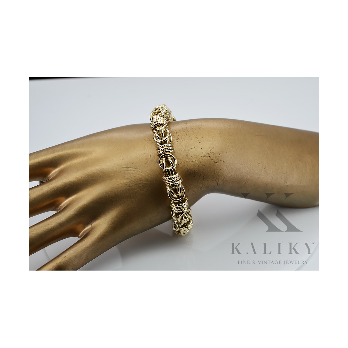 Bracelet ★ en or rose jaune russiangold.com ★ Or 585 333 Prix bas