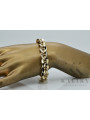 Bracelet ★ en or rose jaune russiangold.com ★ Or 585 333 Prix bas