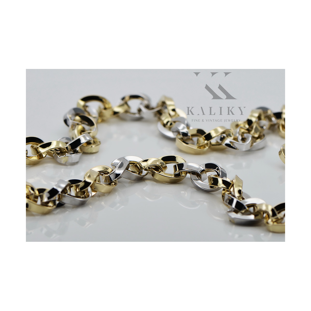 Yellow rose gold chain ★ russiangold.com ★ Gold 585 333 Low price