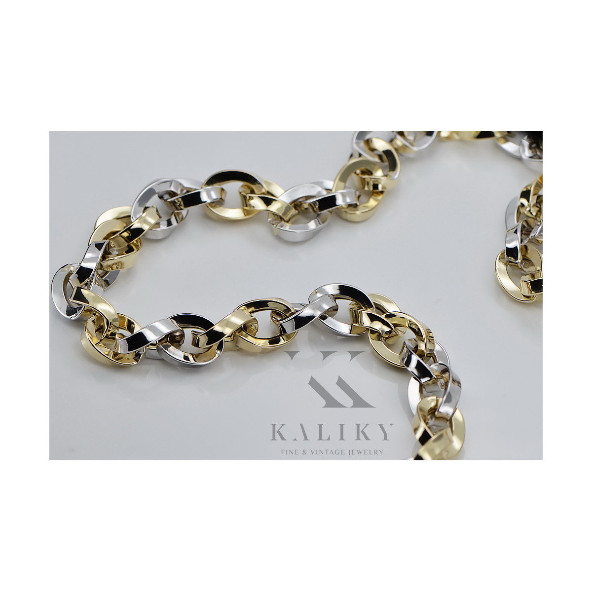 Yellow rose gold chain ★ russiangold.com ★ Gold 585 333 Low price