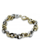 Bracelet ★ en or rose jaune russiangold.com ★ Or 585 333 Prix bas