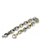 Bracelet ★ en or rose jaune russiangold.com ★ Or 585 333 Prix bas