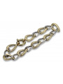 Yellow rose gold bracelet ★ russiangold.com ★ Gold 585 333 Low price