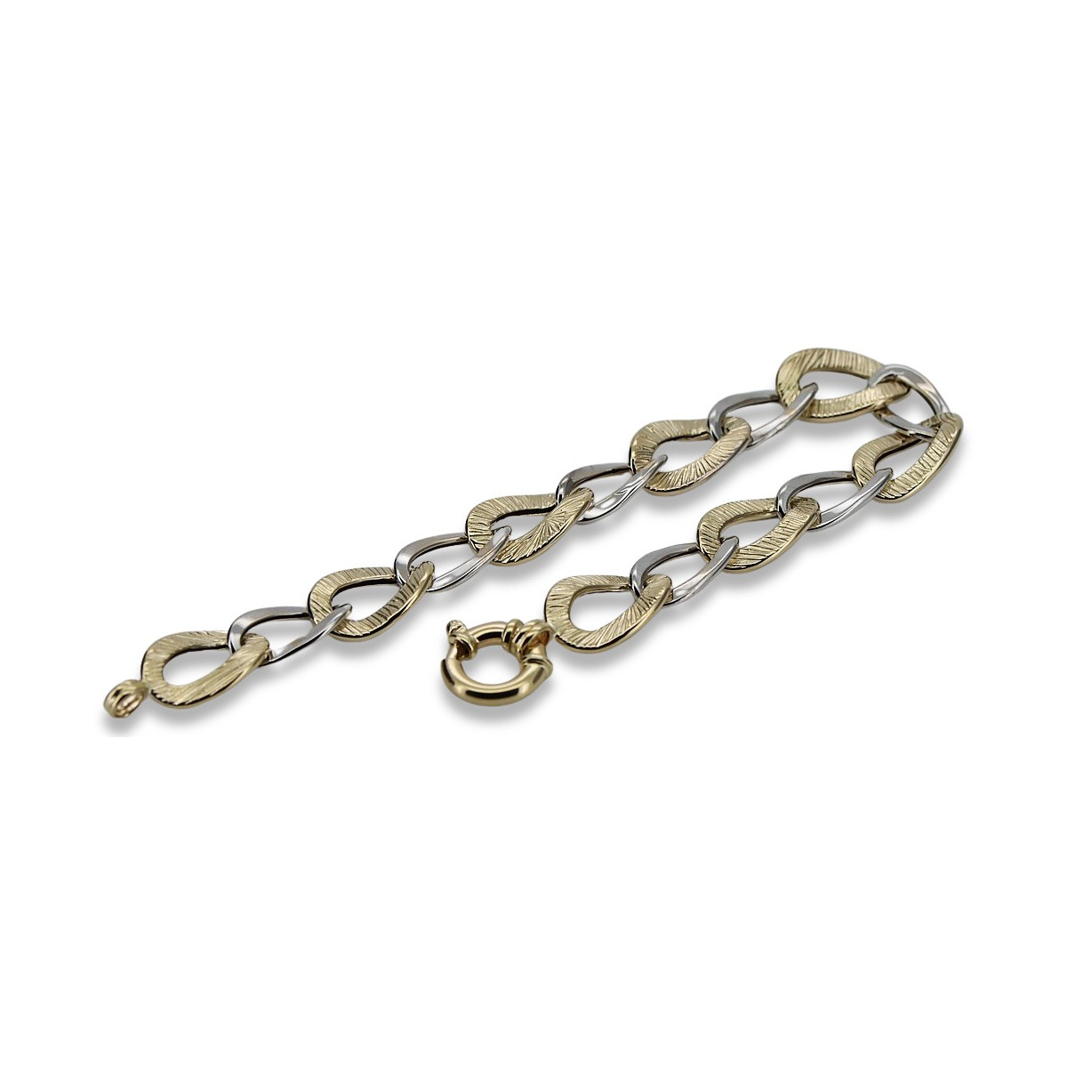 Yellow rose gold bracelet ★ russiangold.com ★ Gold 585 333 Low price