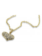 Gold pendant pendant ★ zlotychlopak.pl ★ Gold hallmark 585 333 low price