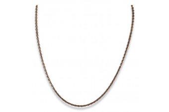 Chaîne ★ en or rose jaune russiangold.com ★ Or 585 333 Prix bas