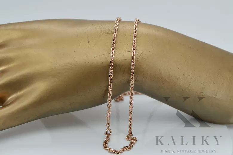 Yellow rose gold chain ★ russiangold.com ★ Gold 585 333 Low price