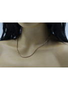 Yellow rose gold chain ★ russiangold.com ★ Gold 585 333 Low price