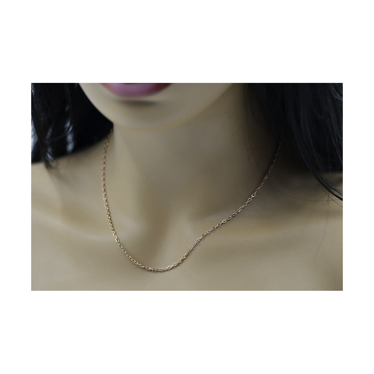 Yellow rose gold chain ★ russiangold.com ★ Gold 585 333 Low price