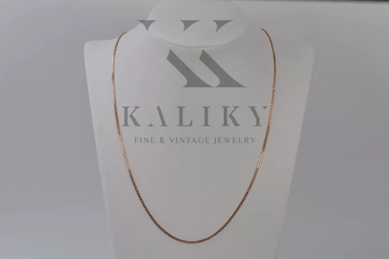 14 Karat Roségold Kette, 1,25mm cc034r