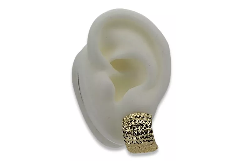 Boucles d’oreilles en or russiangold.com ★ Échantillon d’or ★ 585 333 Prix bas!