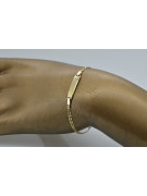 Bracelet ★ en or rose jaune russiangold.com ★ Or 585 333 Prix bas