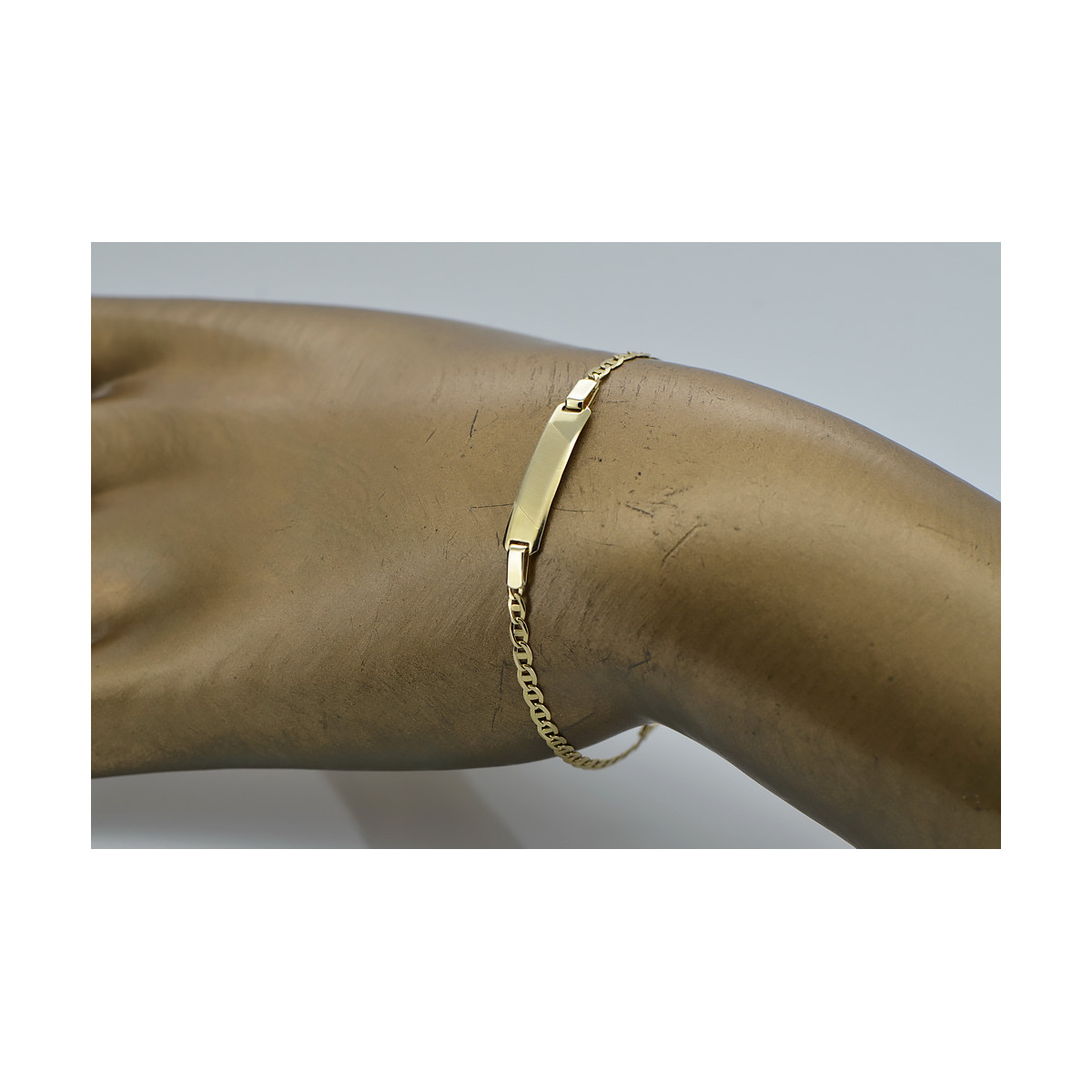 Gelb Roségold Armband ★ russiangold.com ★ Gold 585 333 Niedriger Preis