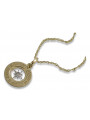 Gold pendant pendant ★ zlotychlopak.pl ★ Gold hallmark 585 333 low price